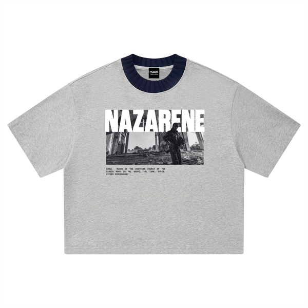 NAZARENE NAVY // Heavyweight Boxy Tee