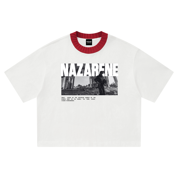 NAZARENE RED // Heavyweight Boxy Tee