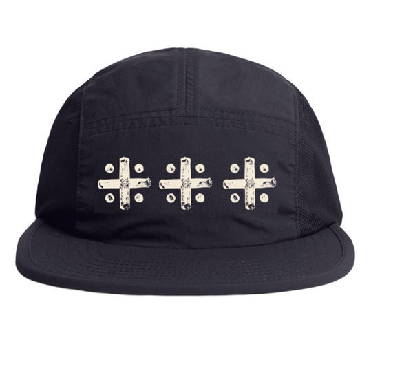 Jerusalem Cross Runner // Navy