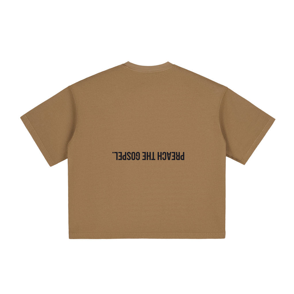 CRISTO VIVE // Vintage Washed Boxy Tee