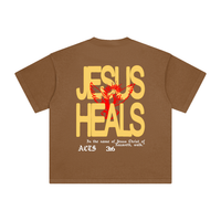 JESUS SAVES // Heavyweight Vintage Washed Tee