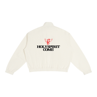 HOLY SPIRIT TRACK // Striped Full-Zip Track Jacket