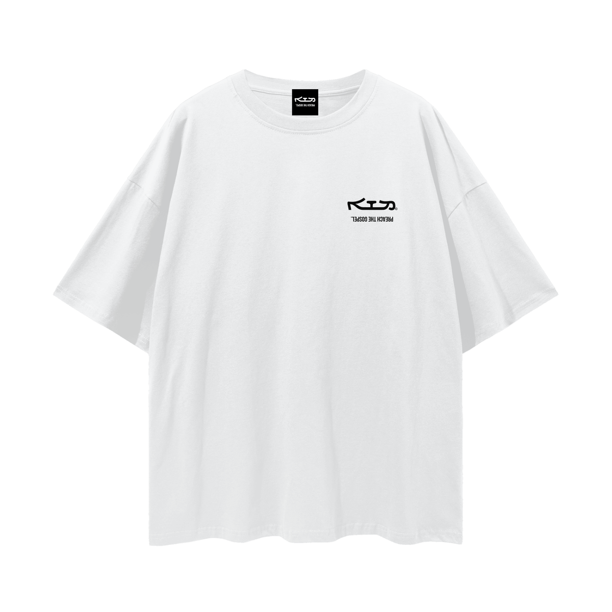PREACH HOUSTON // Streetwear Loose Drop Shoulder Tee
