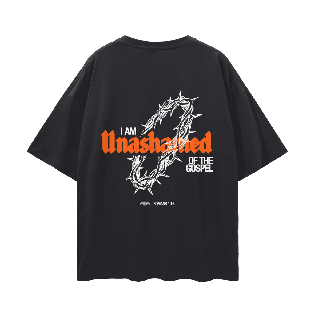 UNASHAMED // Streetwear Loose Drop Shoulder Tee