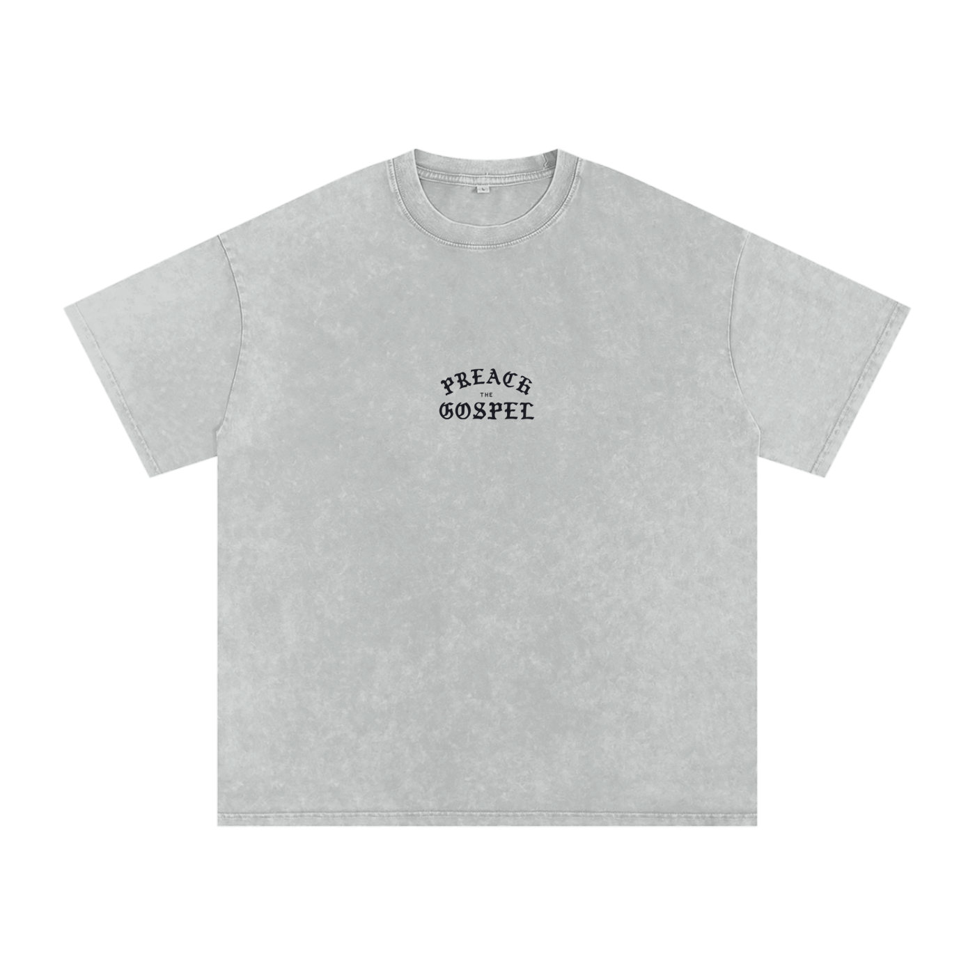 Preach the Gospel // Acid Washed Oversized Tee