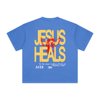JESUS SAVES // Heavyweight Vintage Washed Tee