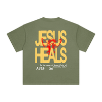 JESUS SAVES // Heavyweight Vintage Washed Tee