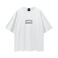 PREACH // Streetwear Loose Drop Shoulder Tee