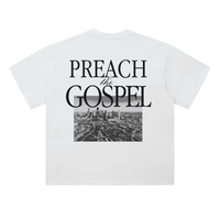 PREACH HOUSTON // Drop Shoulder Tee