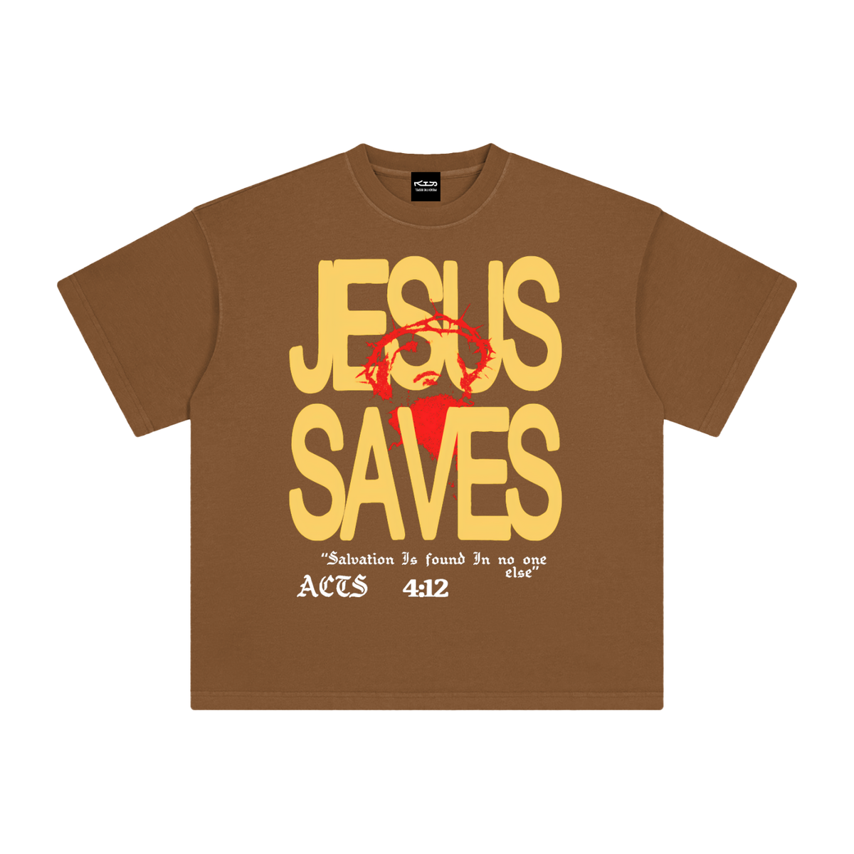 JESUS SAVES // Heavyweight Vintage Washed Tee