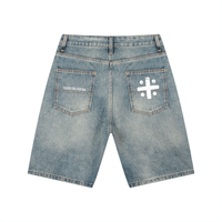 CRUSADER JORTS // Men's Vintage Wash Denim Shorts
