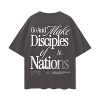 MAKE DISCIPLES // Streetwear Loose Drop Shoulder Tee