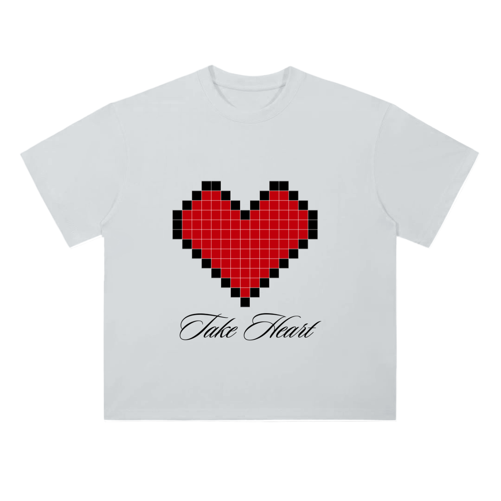 TAKE HEART // Heavyweight Drop Shoulder Tee
