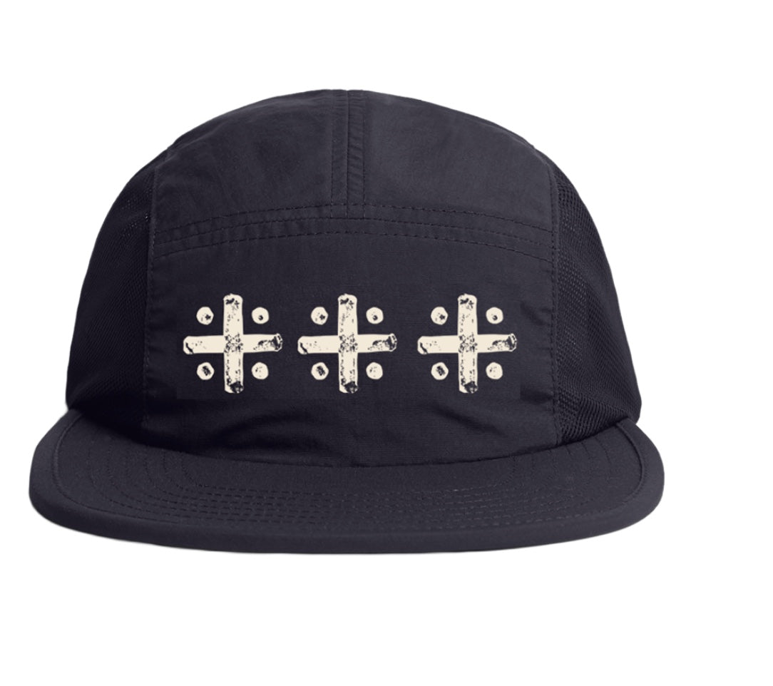 Jerusalem Cross Runner // Navy