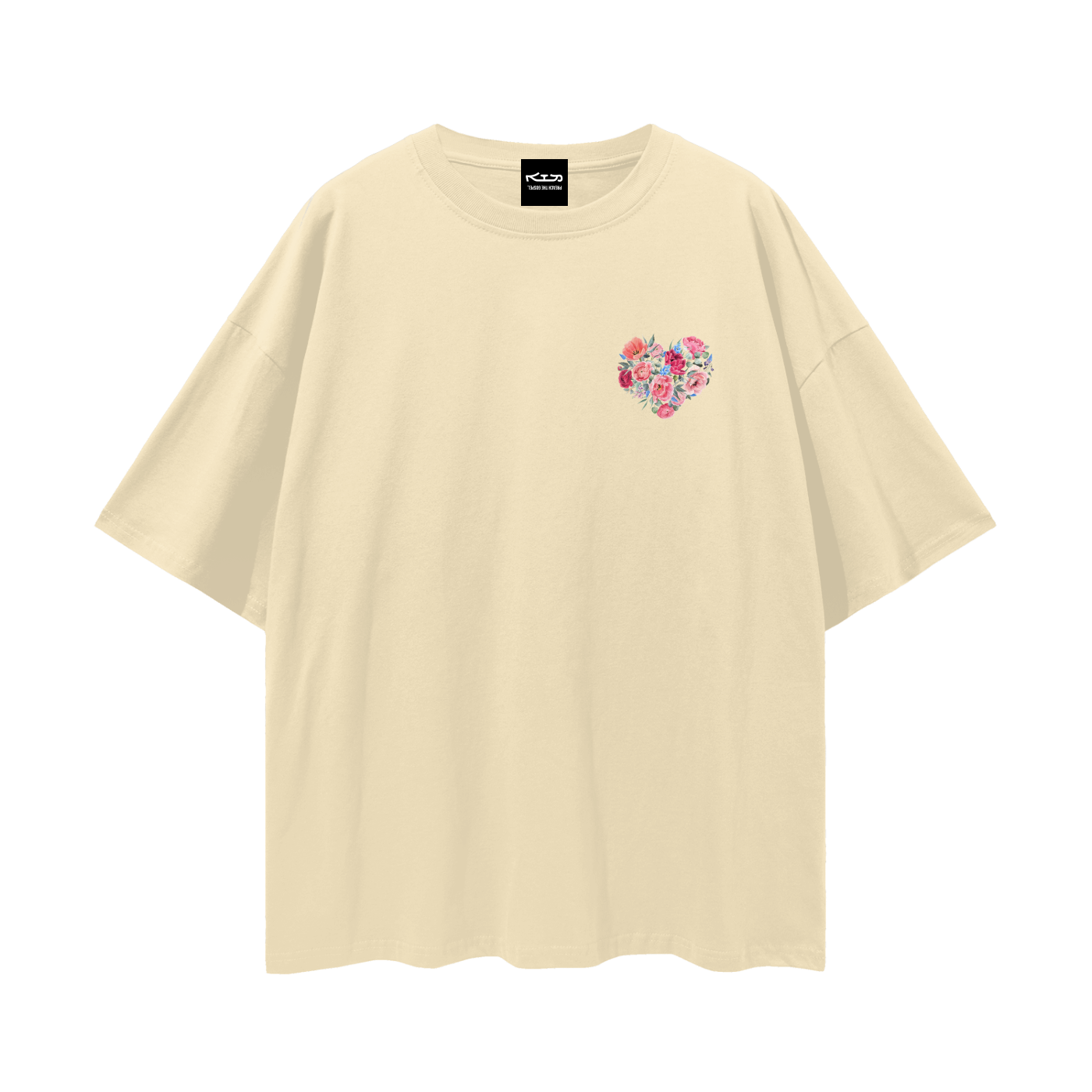 BLOOM // Isaiah 43:19 Oversize Deep Drop Shoulder Tee