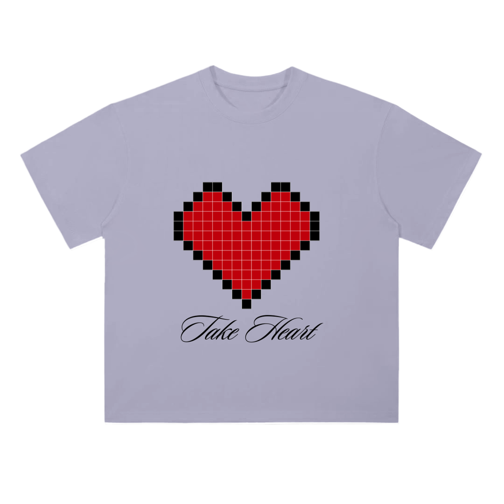 TAKE HEART // Heavyweight Drop Shoulder Tee