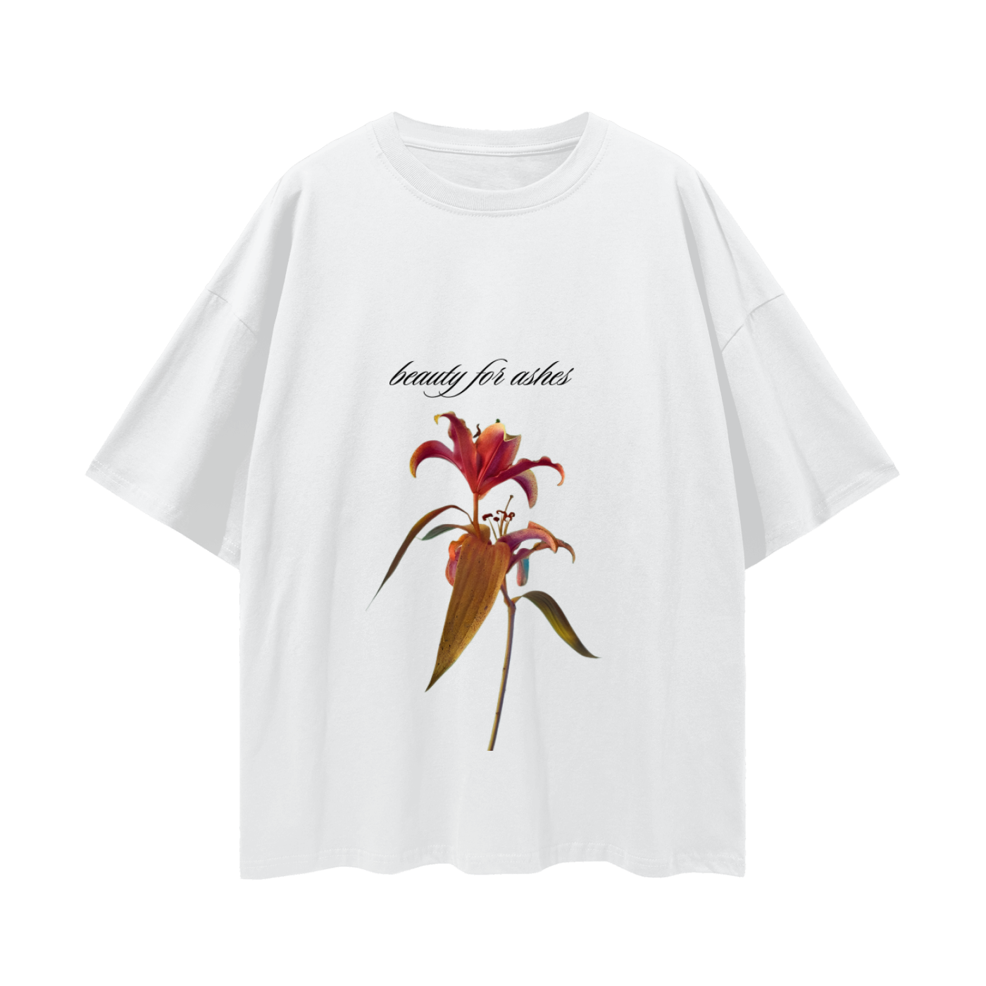 ASHES // Streetwear Loose Drop Shoulder Tee