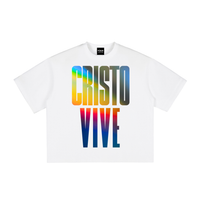 CRISTO VIVE // Vintage Washed Boxy Tee