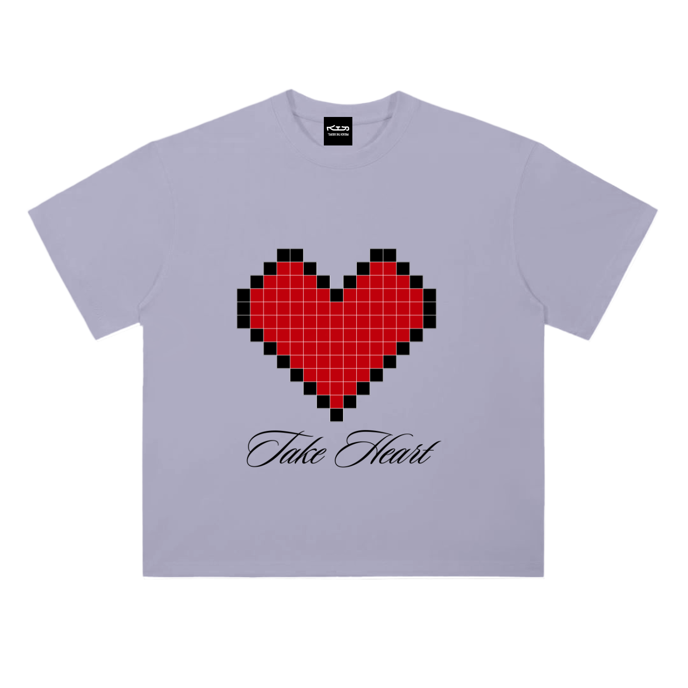 TAKE HEART // Heavyweight Drop Shoulder Tee