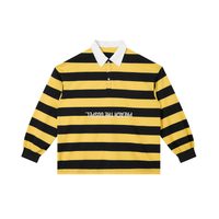 WOLVES RUGBY // Color Block Stripe Polo