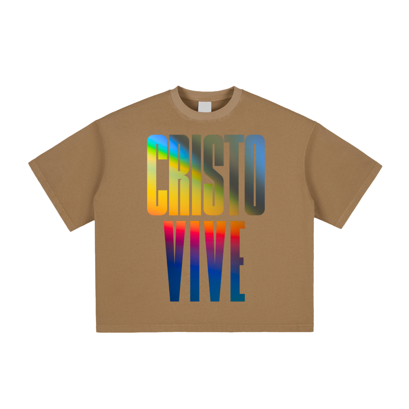 CRISTO VIVE // Vintage Washed Boxy Tee