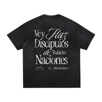 HAZ DISCÍPULOS // Vintage Washed Hand-Frayed Tee