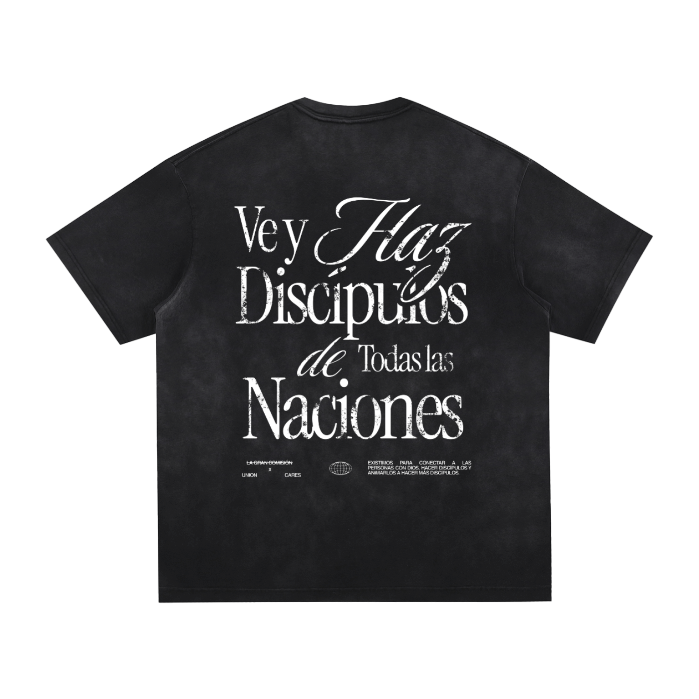 HAZ DISCÍPULOS // Vintage Washed Hand-Frayed Tee