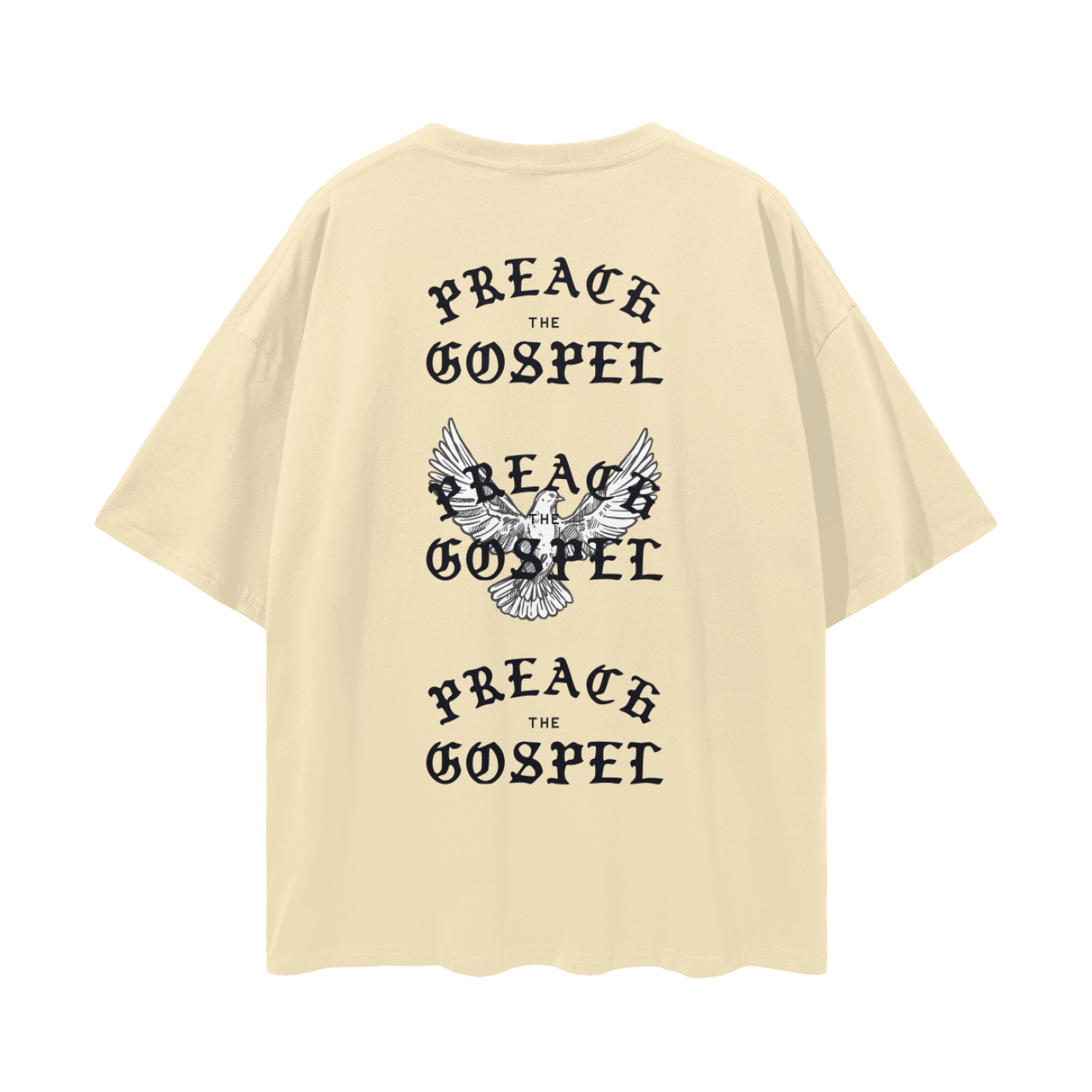 PREACH // Streetwear Loose Drop Shoulder Tee