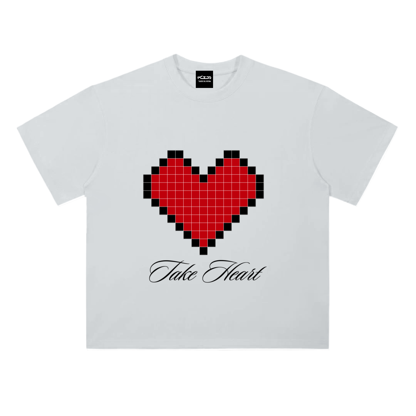 TAKE HEART // Heavyweight Drop Shoulder Tee