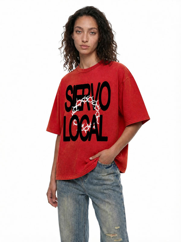 SIERVO LOCAL // Mineral Wash Heavyweight Tee